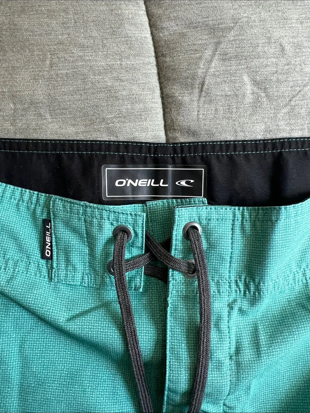 O'Neill Teal Green Men's Swim Board Shorts